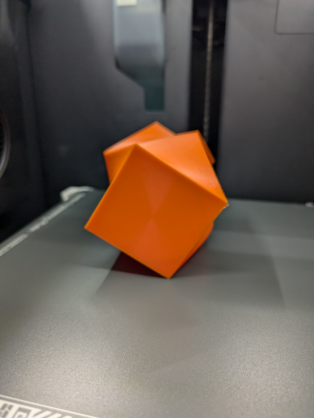 Square curvy vase/ pencil cup