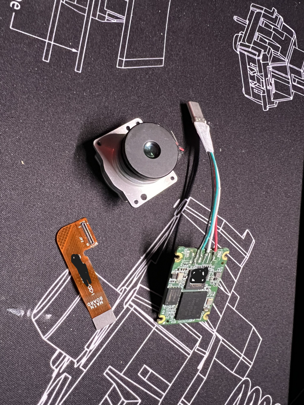 Thermal camera DIY 海康4117, TB-4117