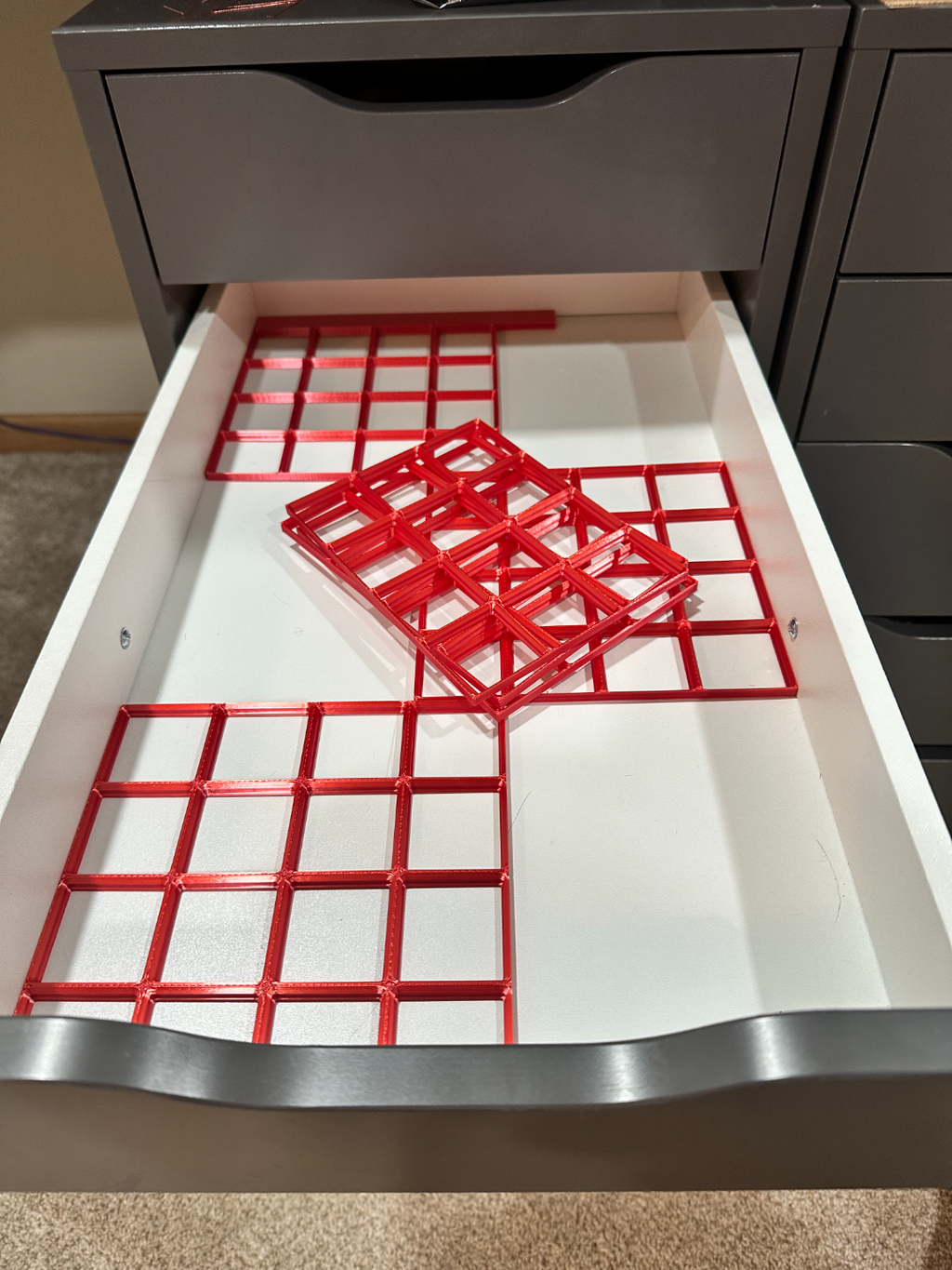 IKEA ALEX Gridfinity Baseplate Stacked Kit