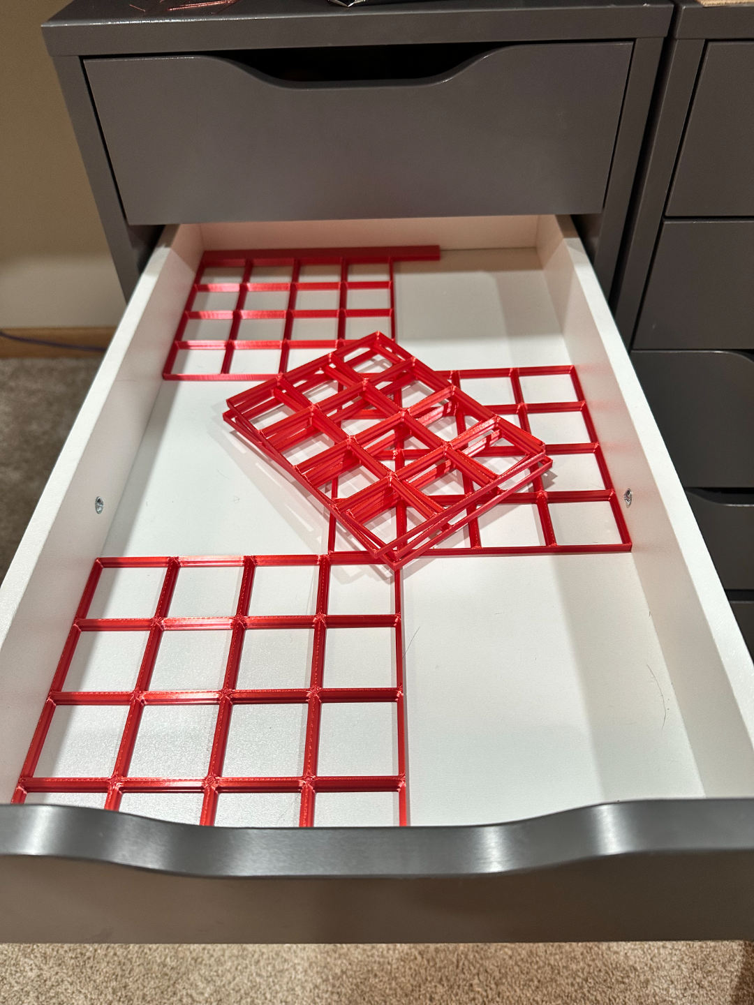 IKEA ALEX Gridfinity Baseplate Stacked Kit