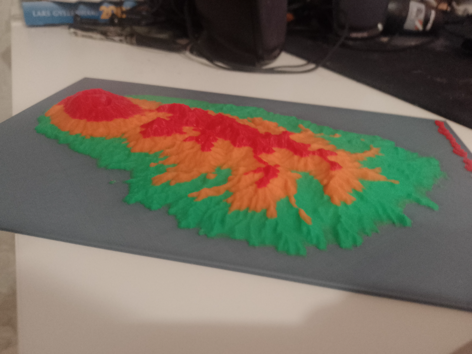 topographic map saint vincent and the grenadines