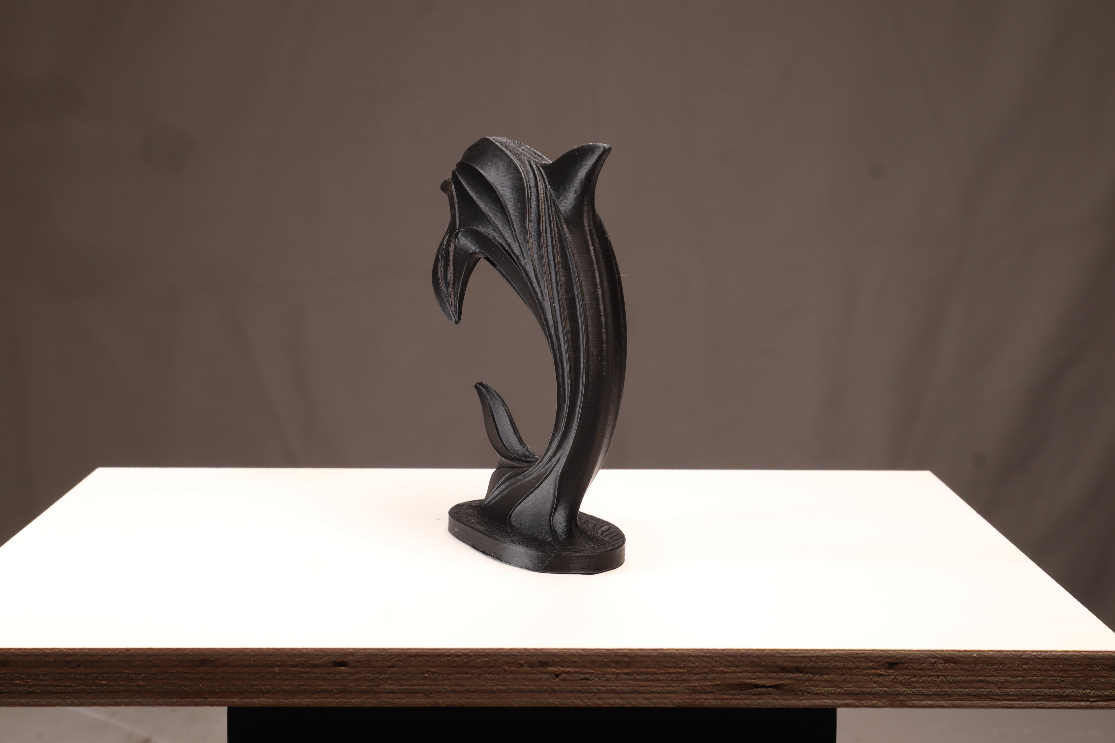 Dolphin Statue – Minimalist Organic Design