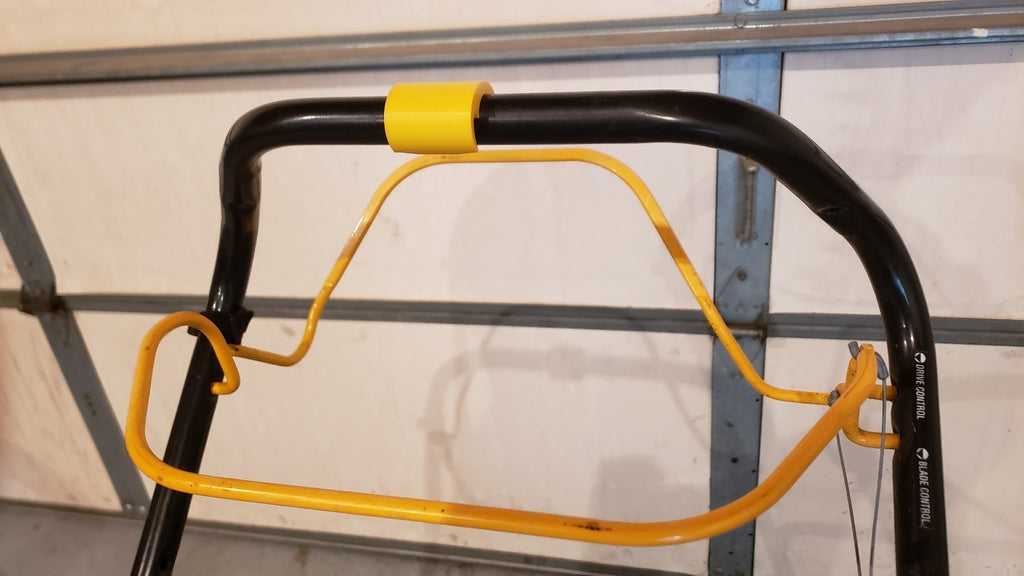 Mower Engine Run Latch