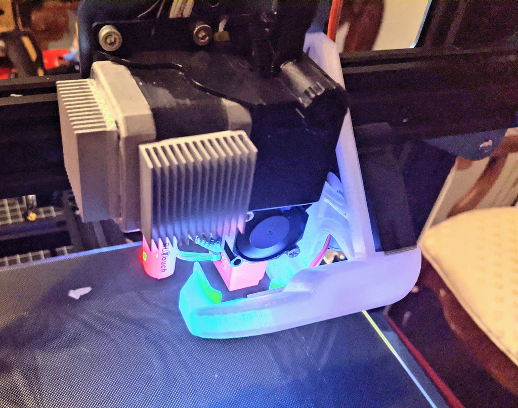 Sovol SV01 5015 fan duct for Volcano hotend