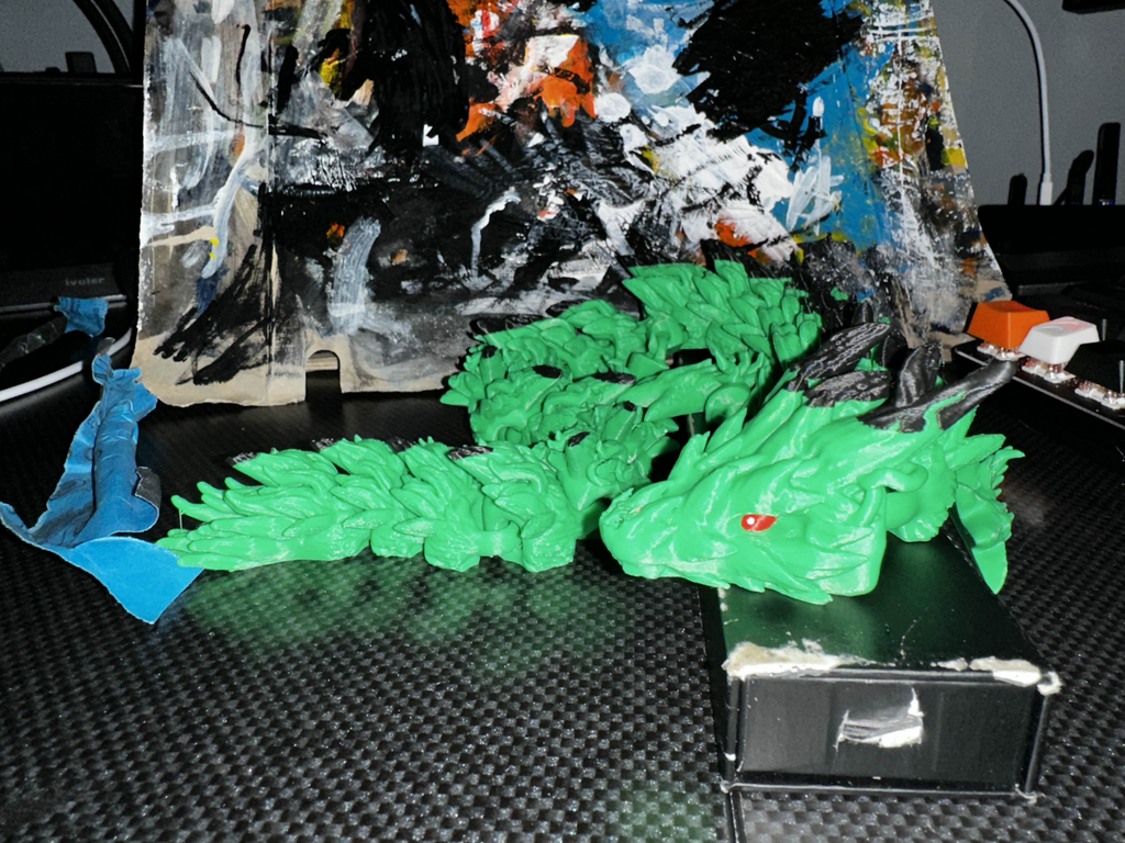 poison dragon colored
