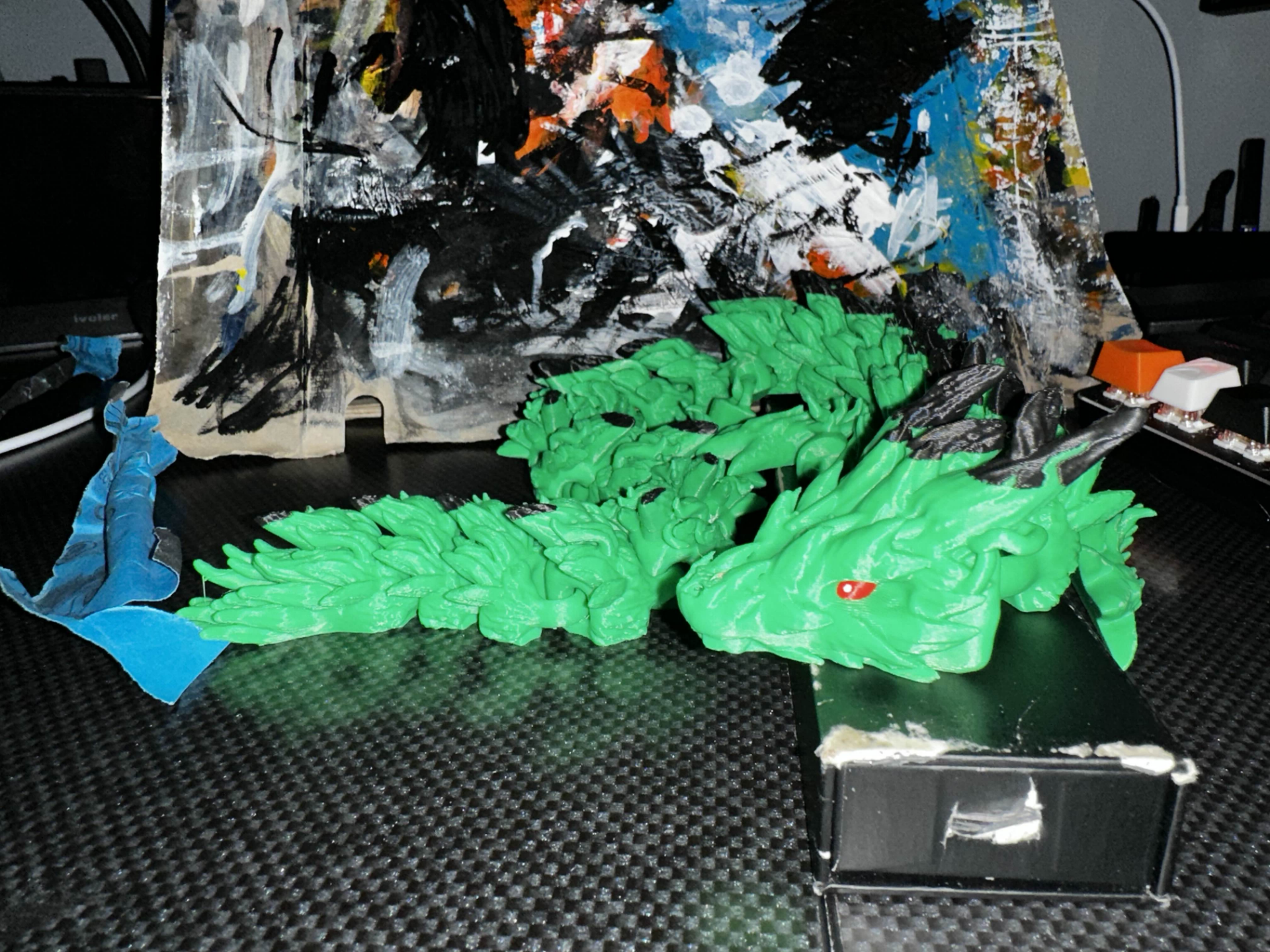 poison dragon colored