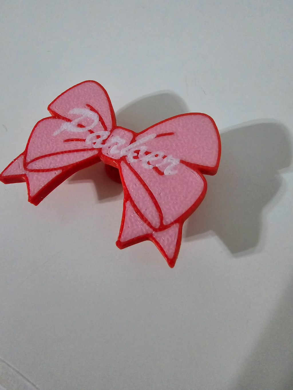 Croc Charm Bow (Multi Color_Text)