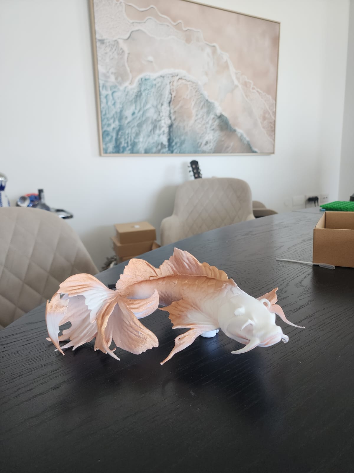 Realistic Koi Fish