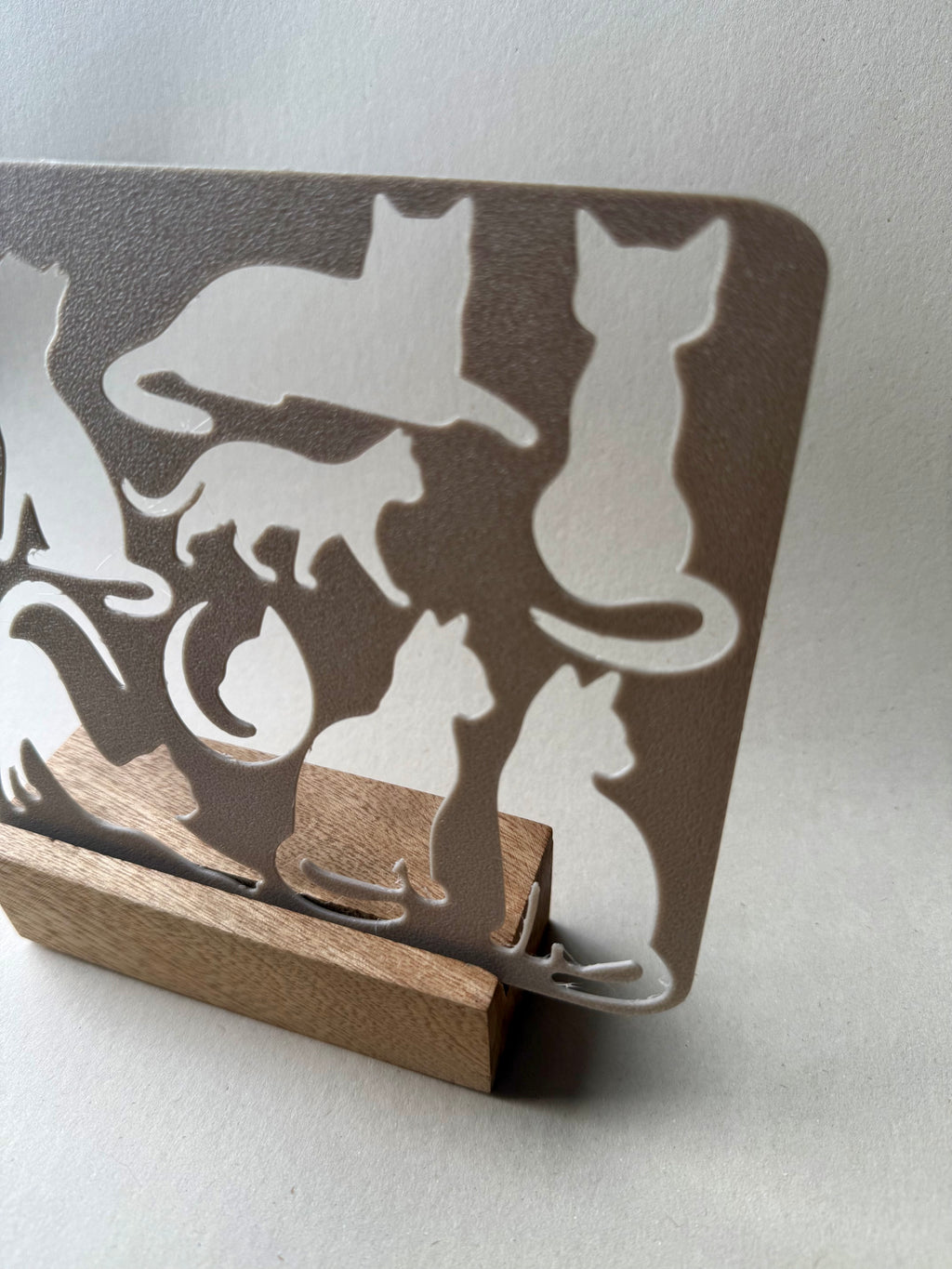 Cat Silhouette Stencil