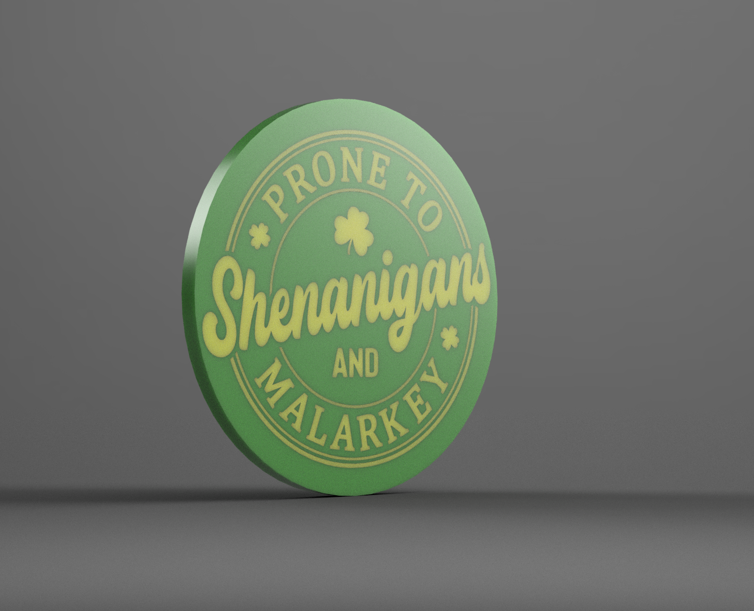 St. Patrick's Coaster