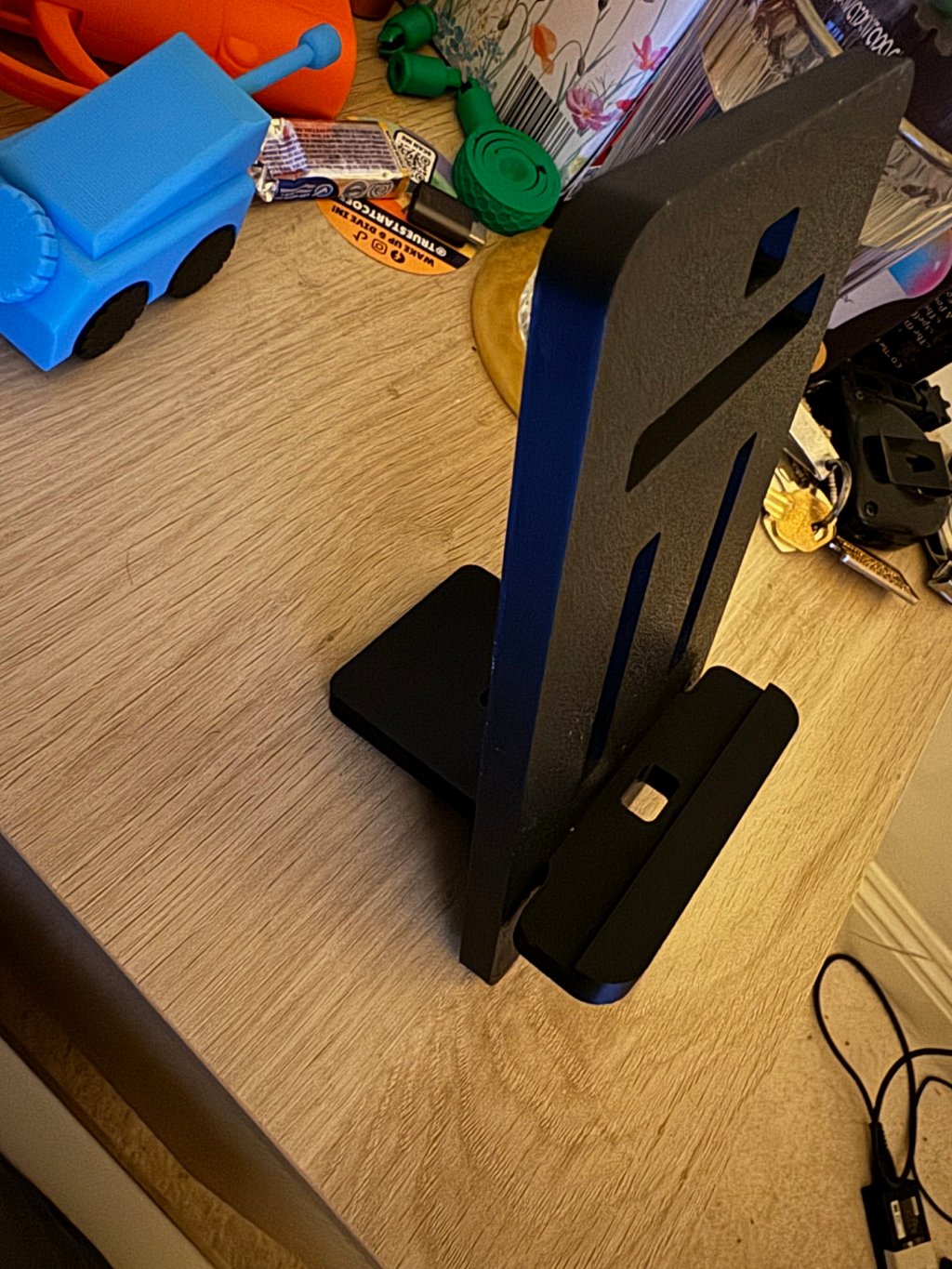 Device Stand with charger hole