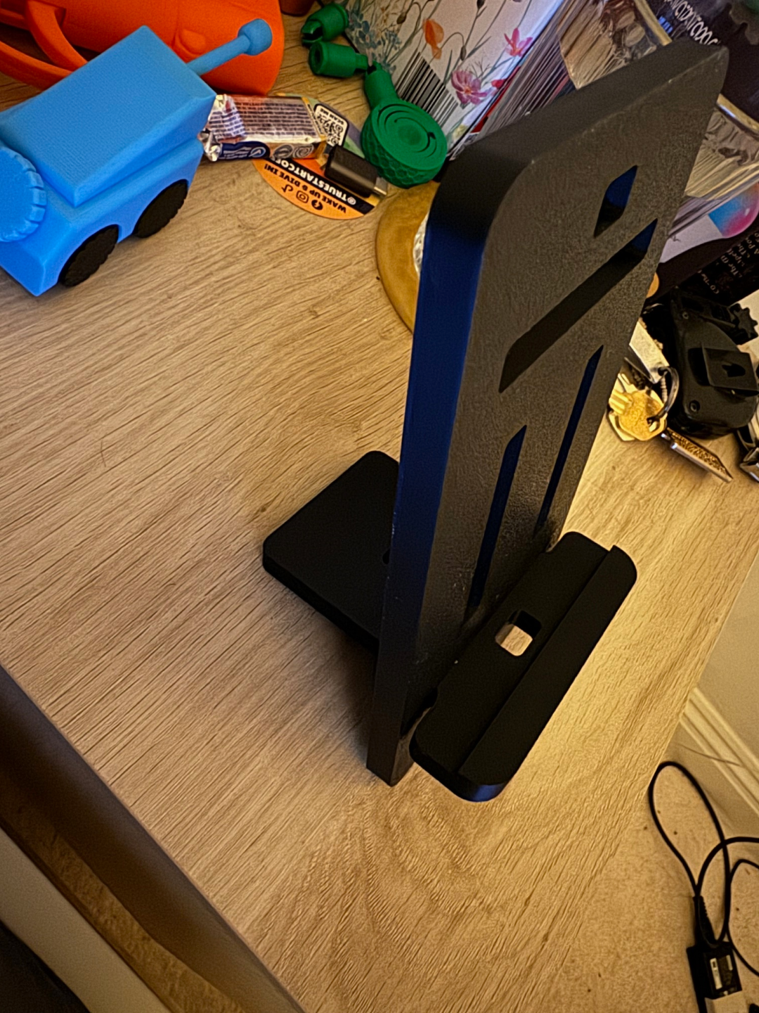 Device Stand with charger hole