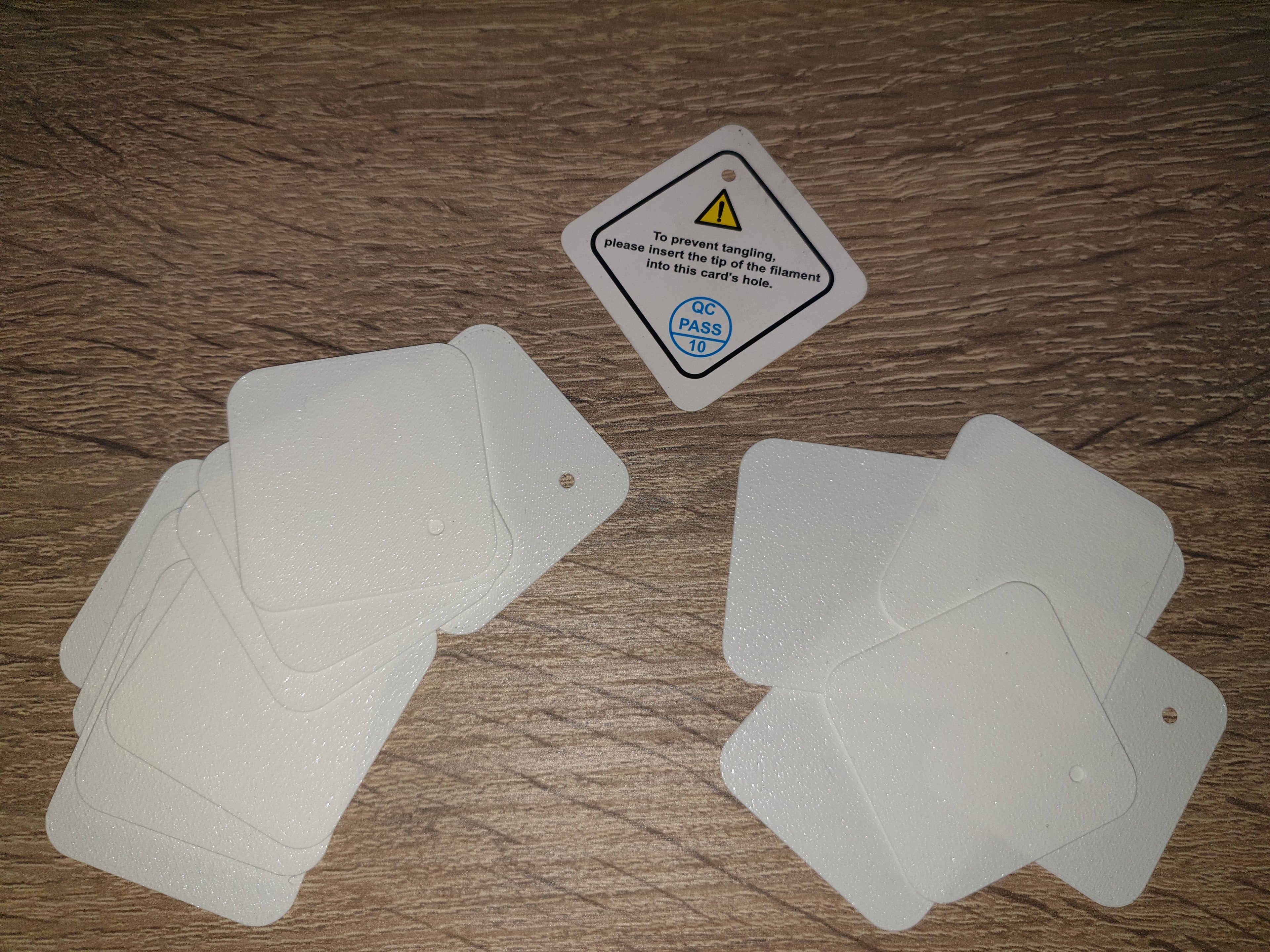 Filament Spool - Anti Tangling Card