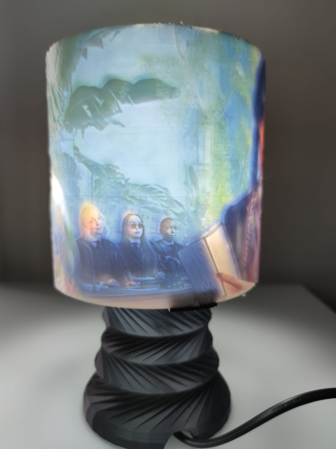Lithophane Wednesday Addams