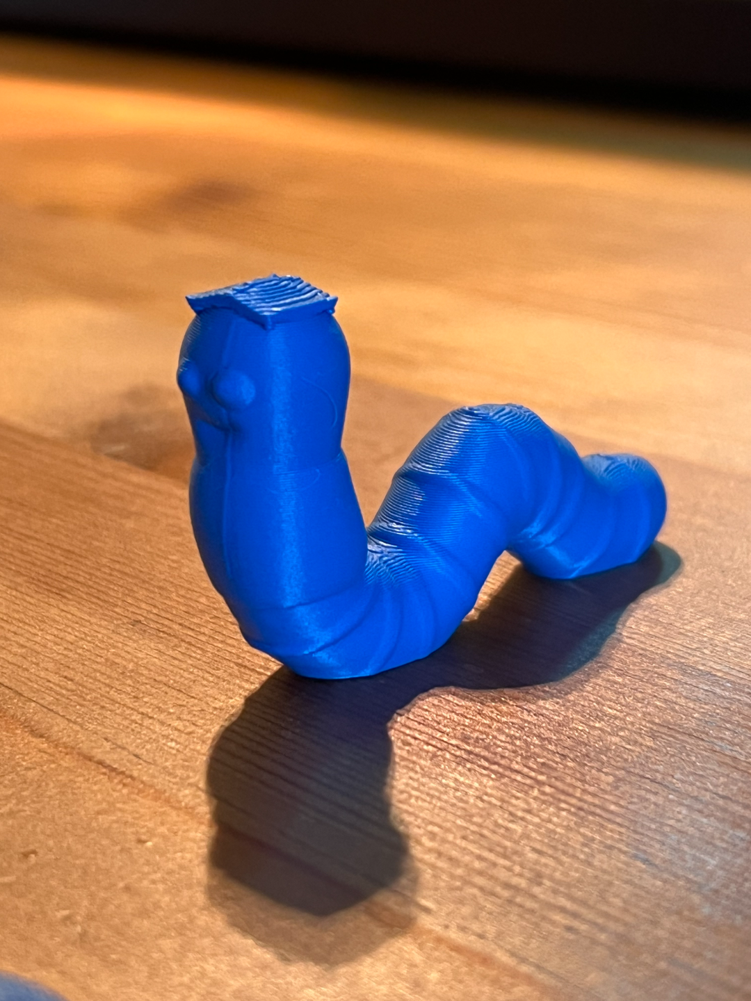 Bookworm - Worm with book on it's head