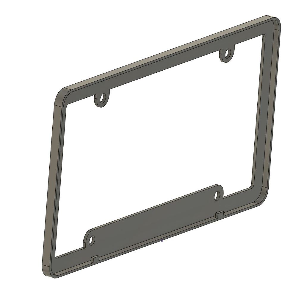 License Plate Holder