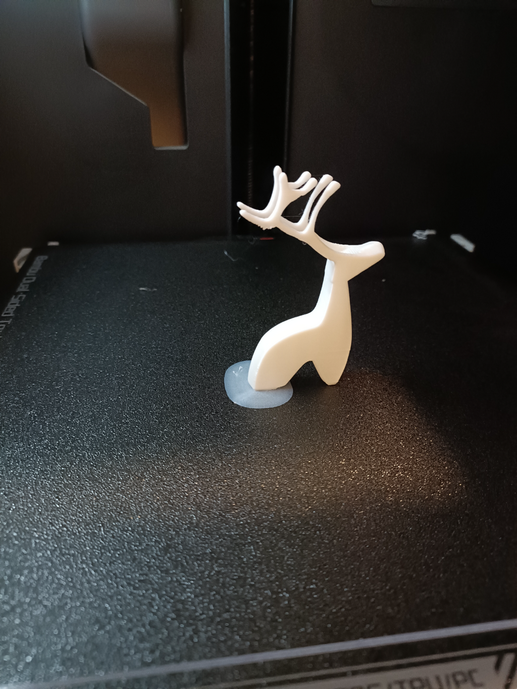 Christmas Deer Sculpture