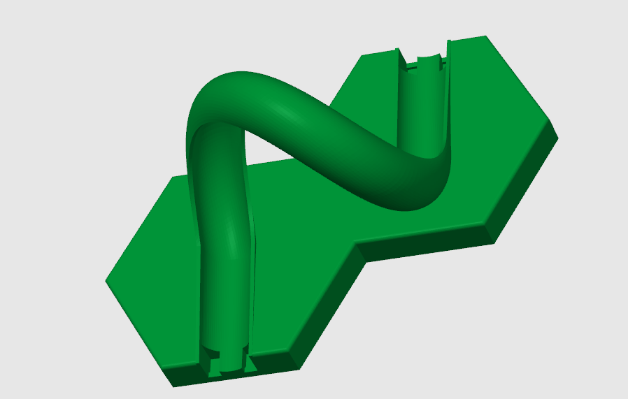 Marble Corkscrew Gravitrax compatible