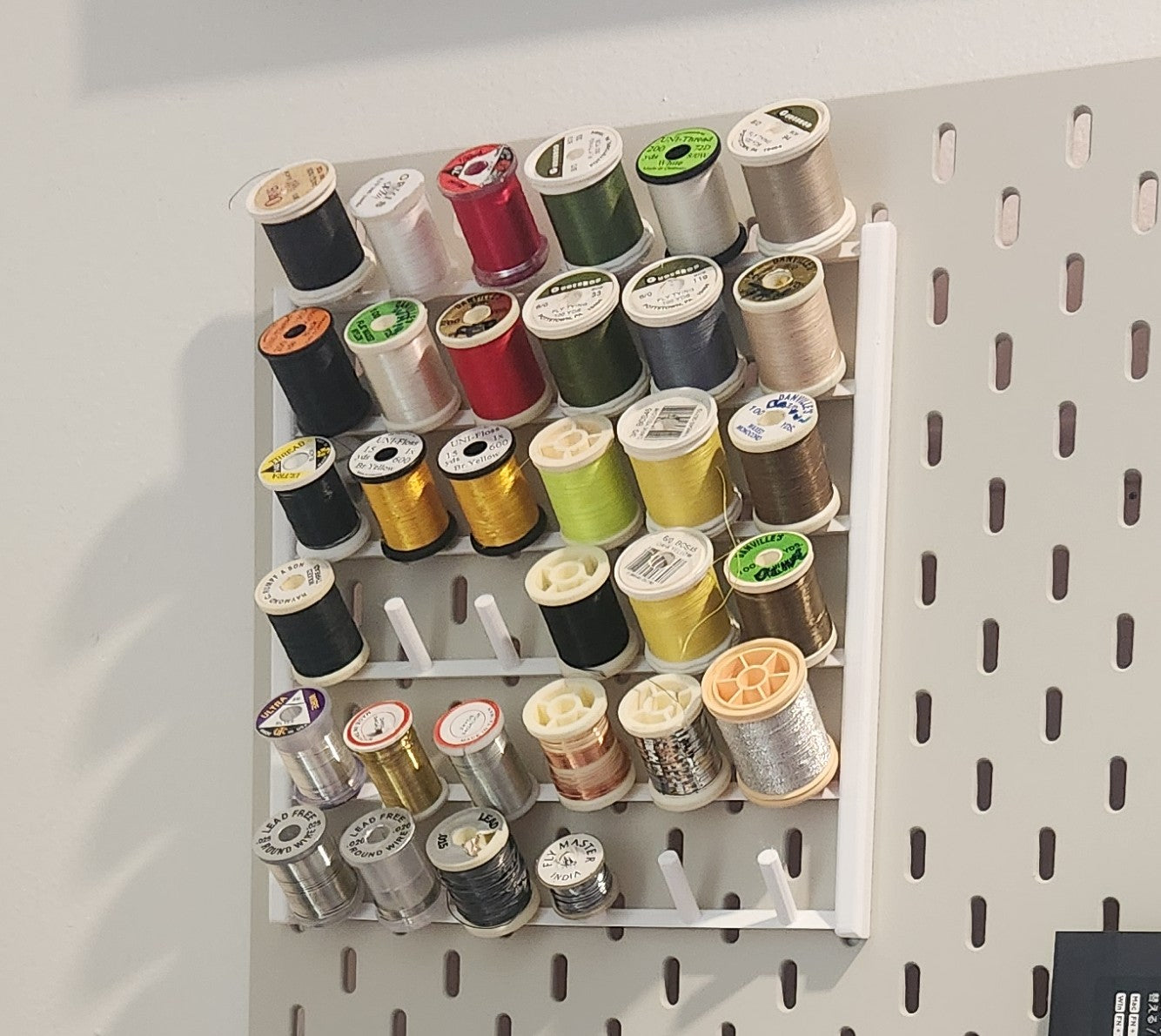 Fly Tying Thread Holder for Skadis