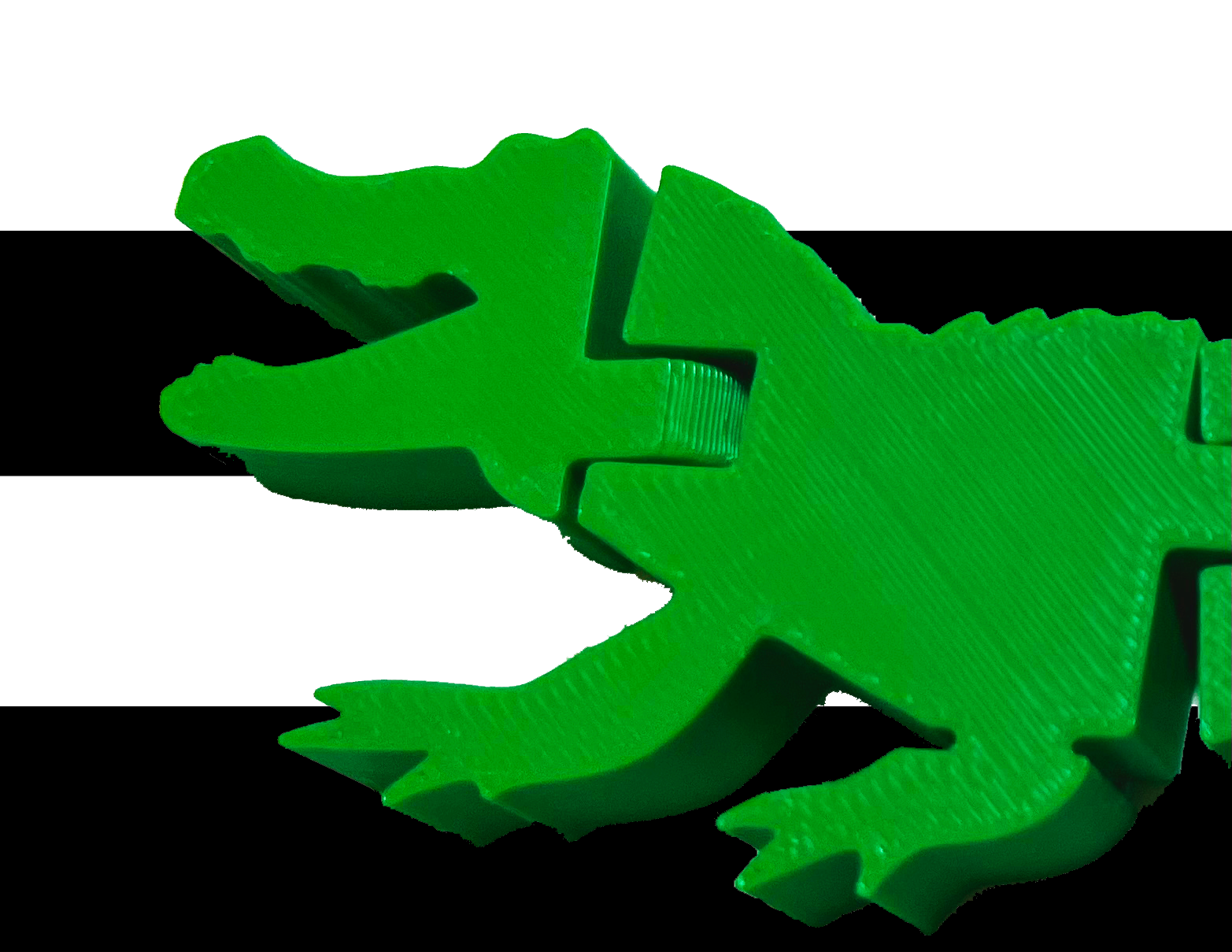 Articulated Alligator (Print In Place)