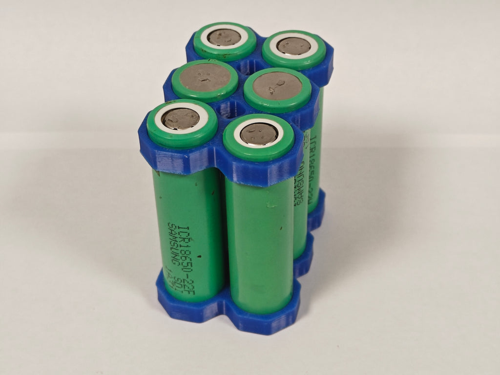 18650 Battery Spacer Grid | Octagonal (6-21 Cells)