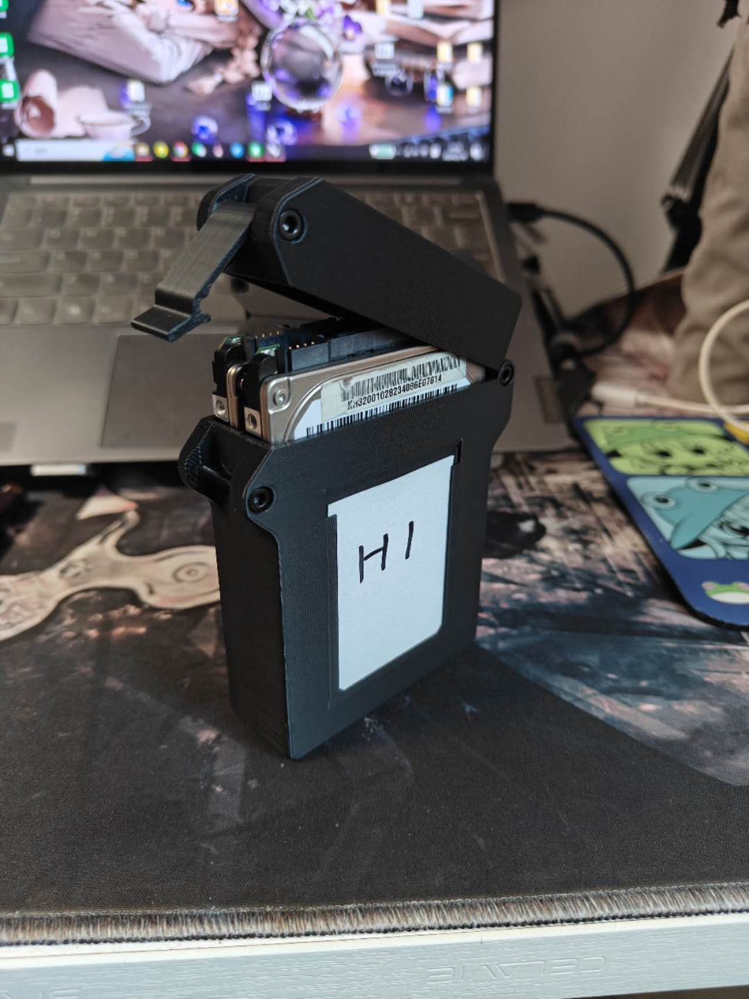 双槽2.5寸硬盘盒子Dual slot 2.5-inch hard drive box