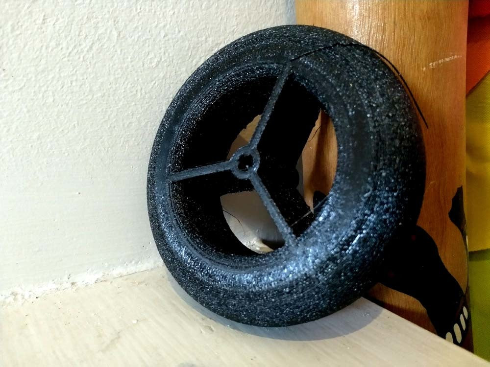 RC Airplane Tire / wheel 90x25mm TPU