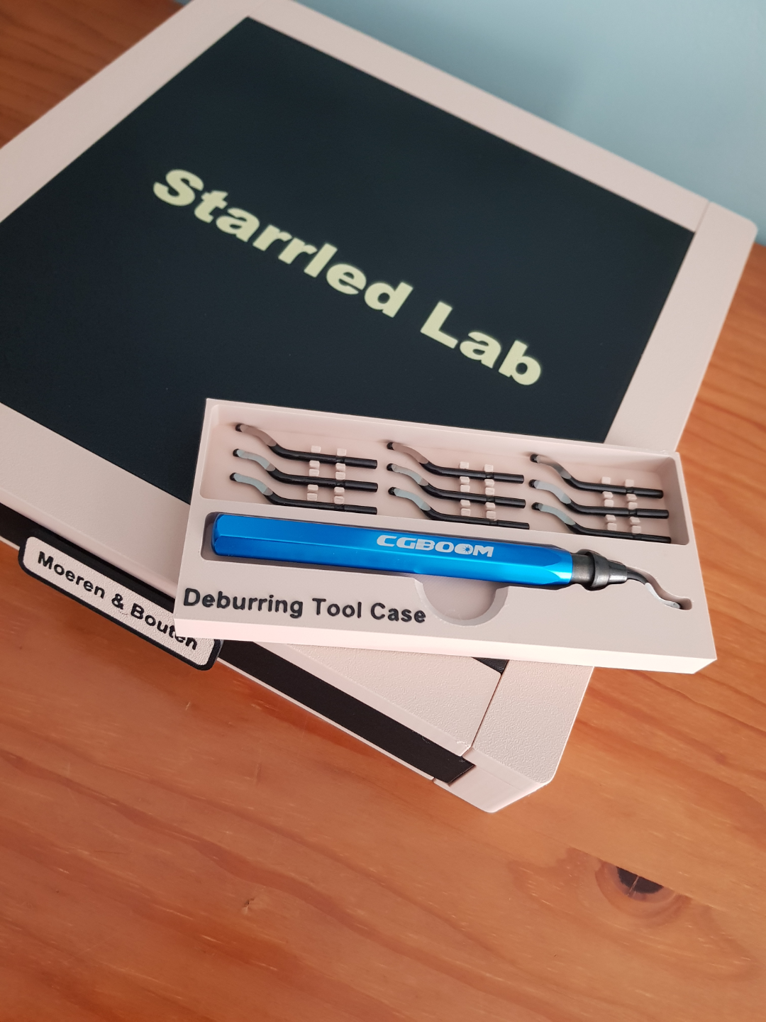 Deburring tool case 150 mm insert