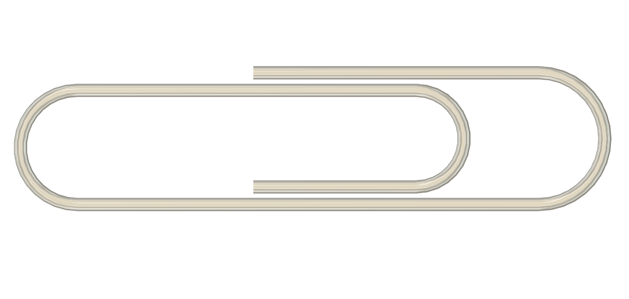 3D-Design Paper Clip