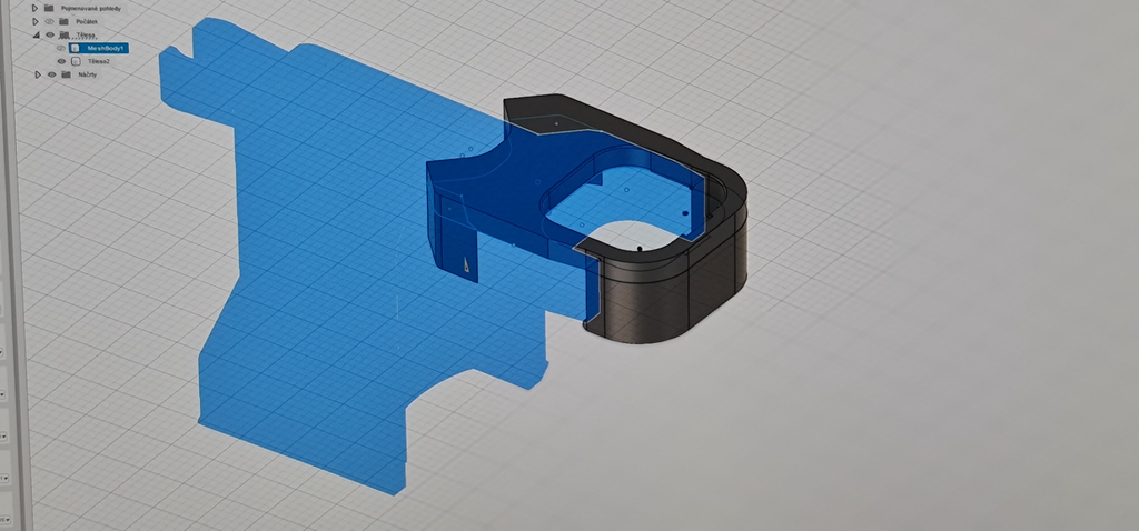 bracket to AMS PTFE Hub