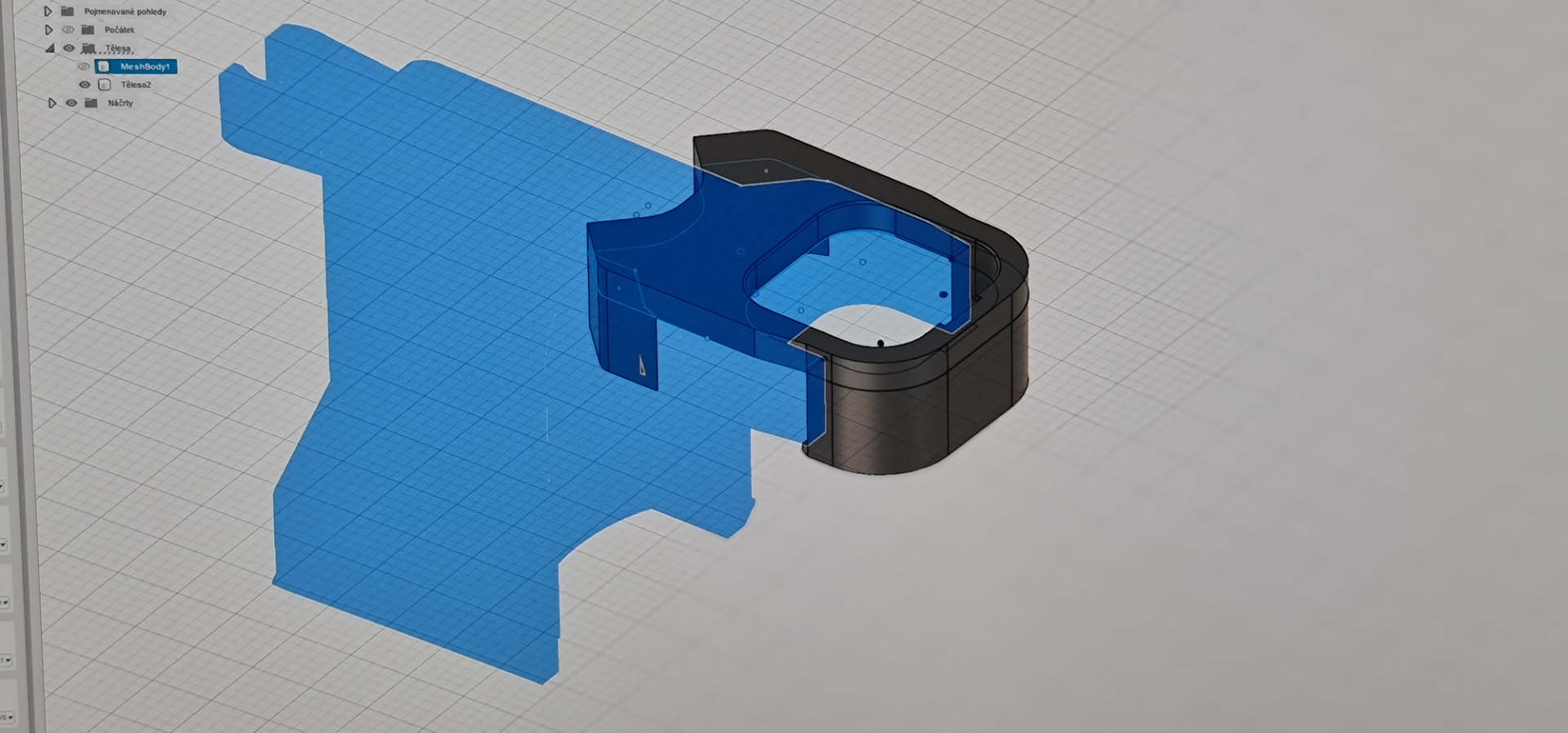 bracket to AMS PTFE Hub