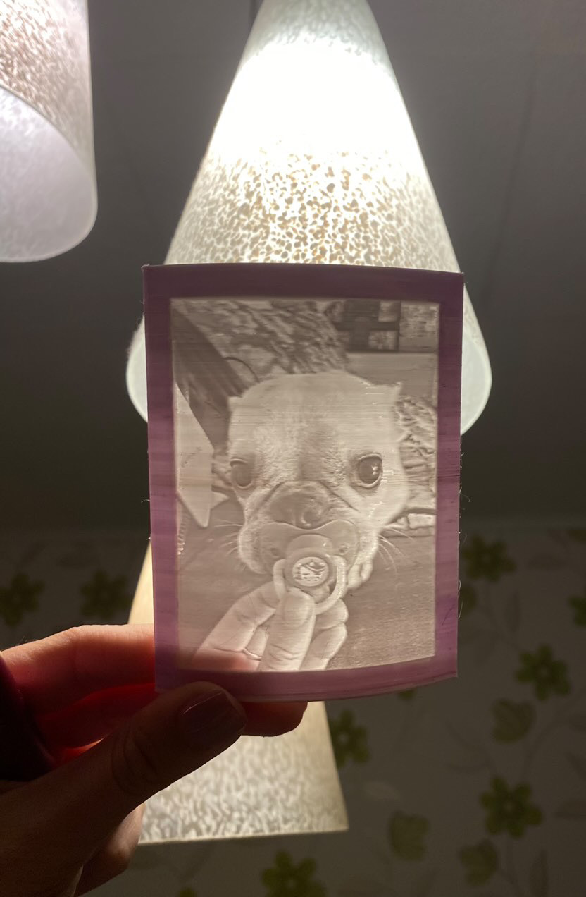 Customizable Lithophane