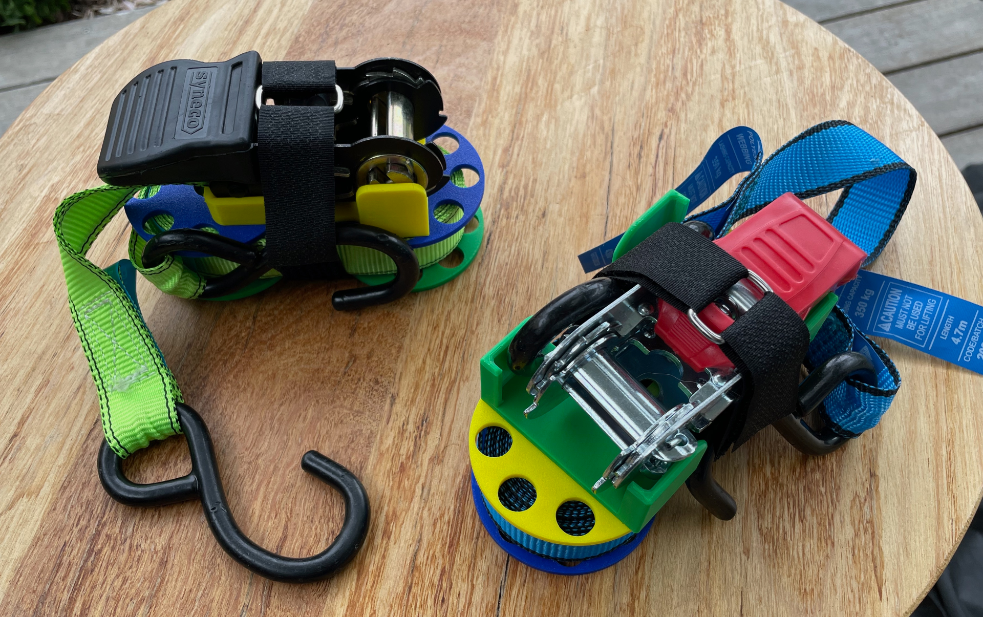 Ratchet Tie Down Strap Organiser/Holder