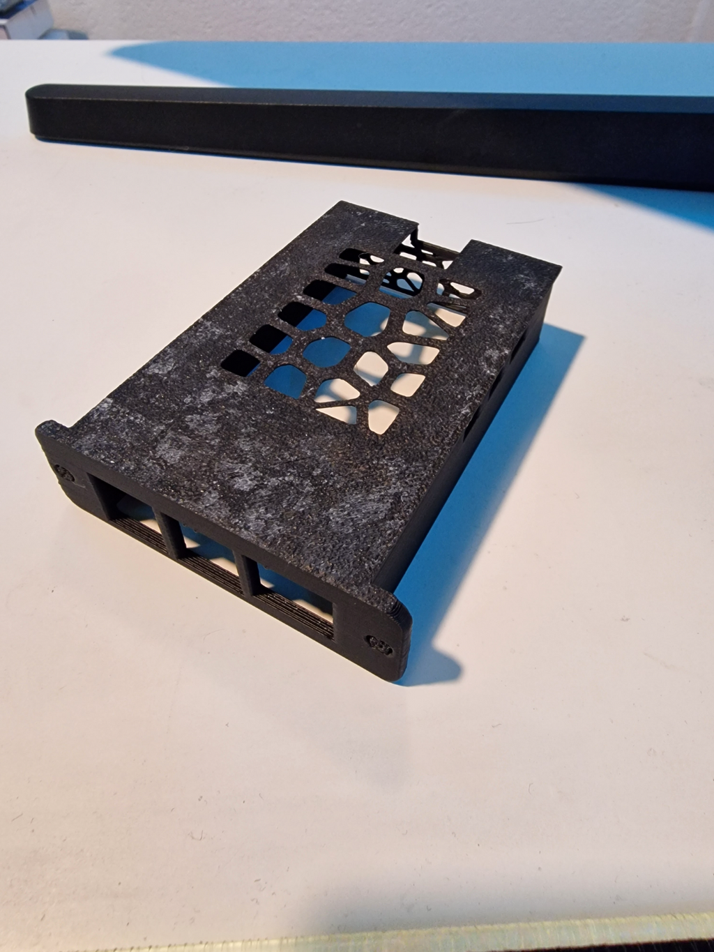 Pi 4 & 5 Mini Rack Sled with microSD Cutout