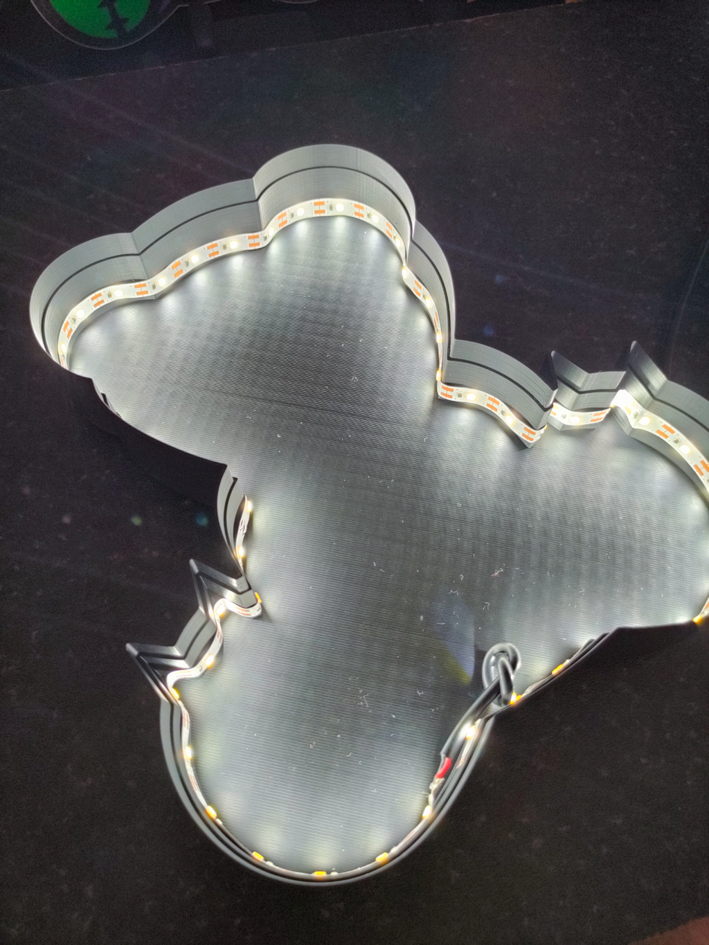 Horror Teddy Light Box