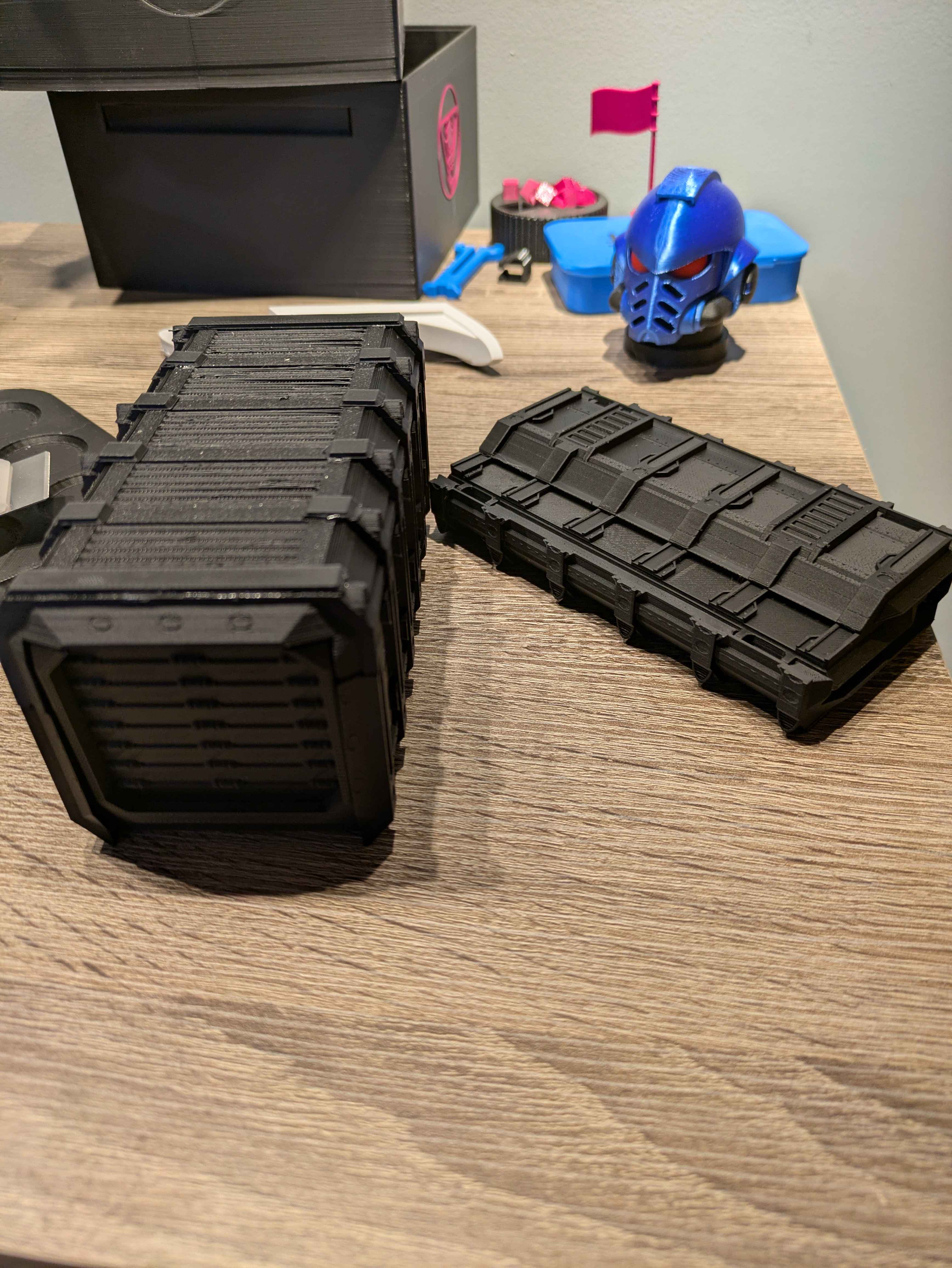 Wargaming Terrain: folding Shipping Containers