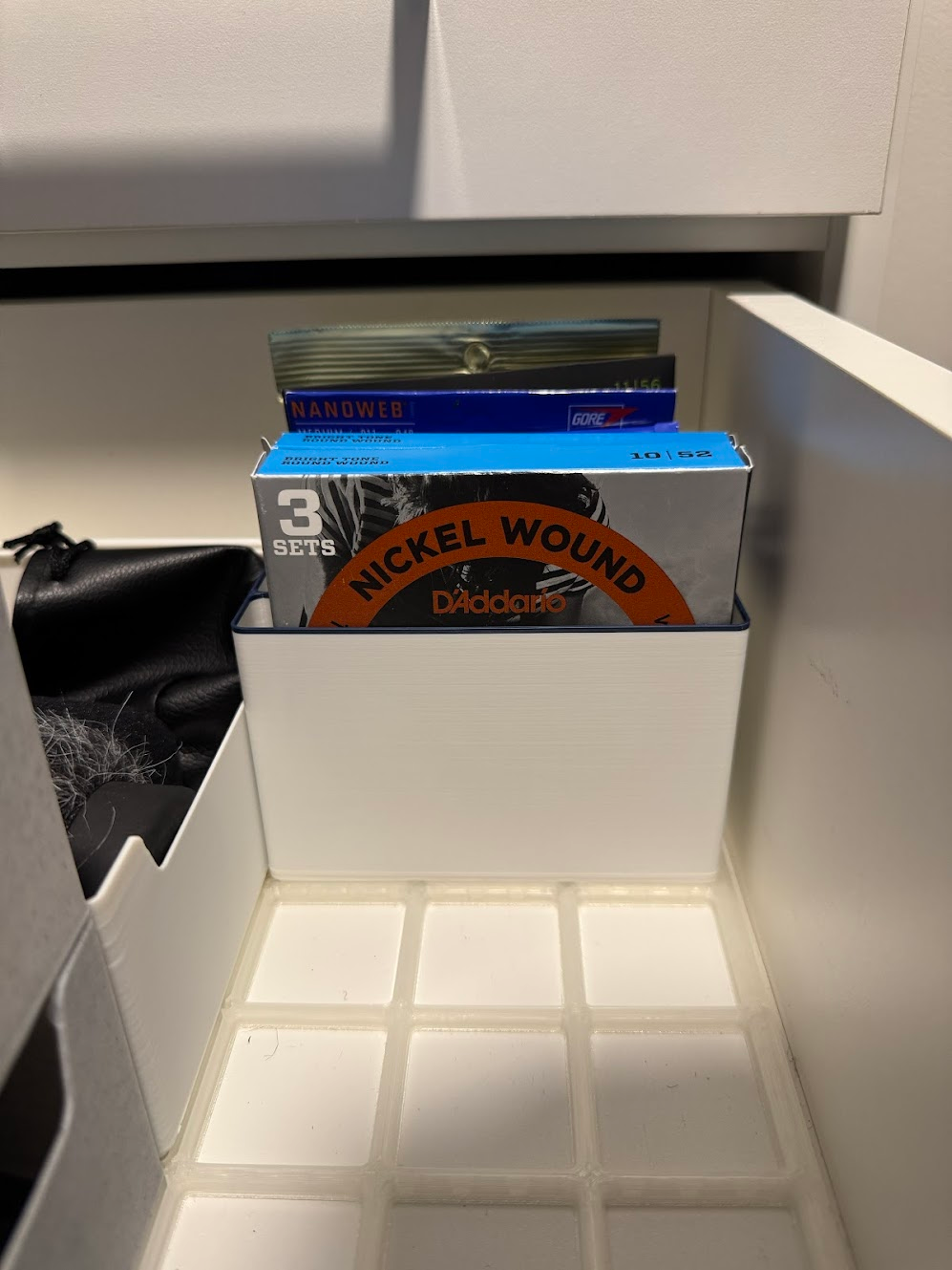 Gridfinity Guitar Strings Bin