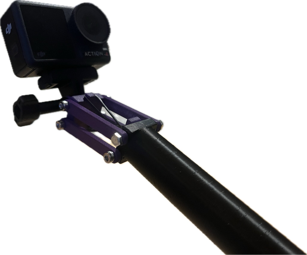 Action camera gimbal