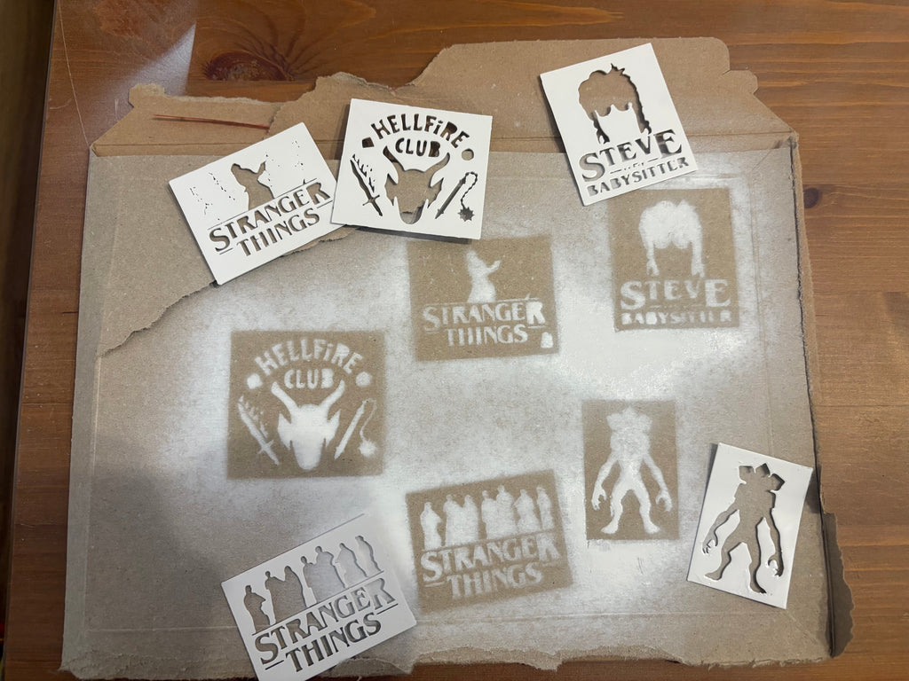 Stencil Stranger Things