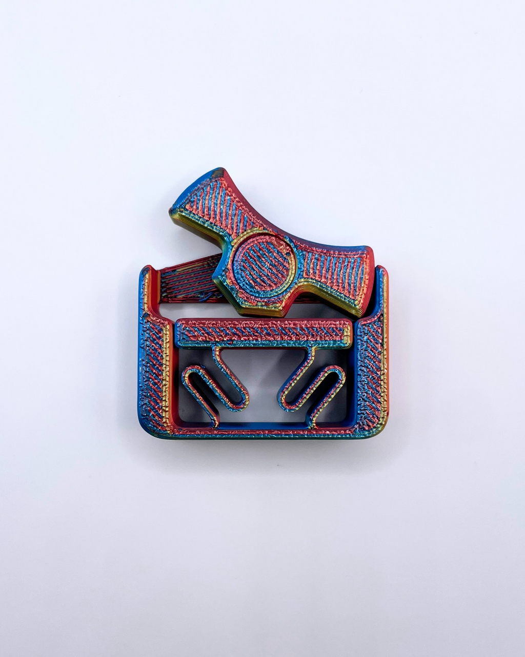 Print-in-Place Fidget Rocker Switch