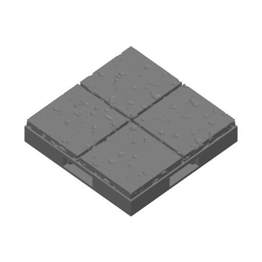 Tile Set | Cut Stone | Openlock 25mm