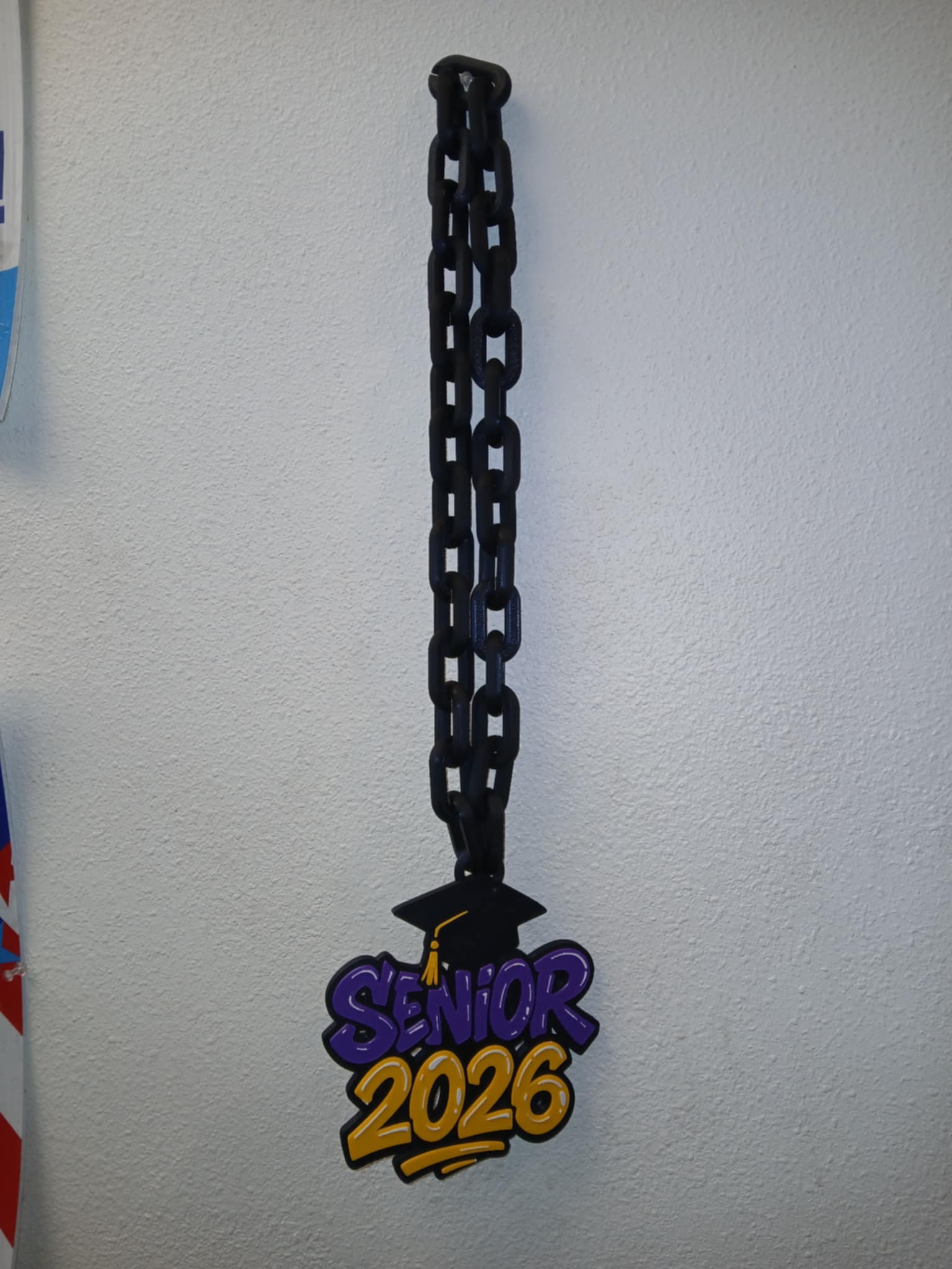 Senior 2026 Hype Chain Pendant FREE COMMERCIAL