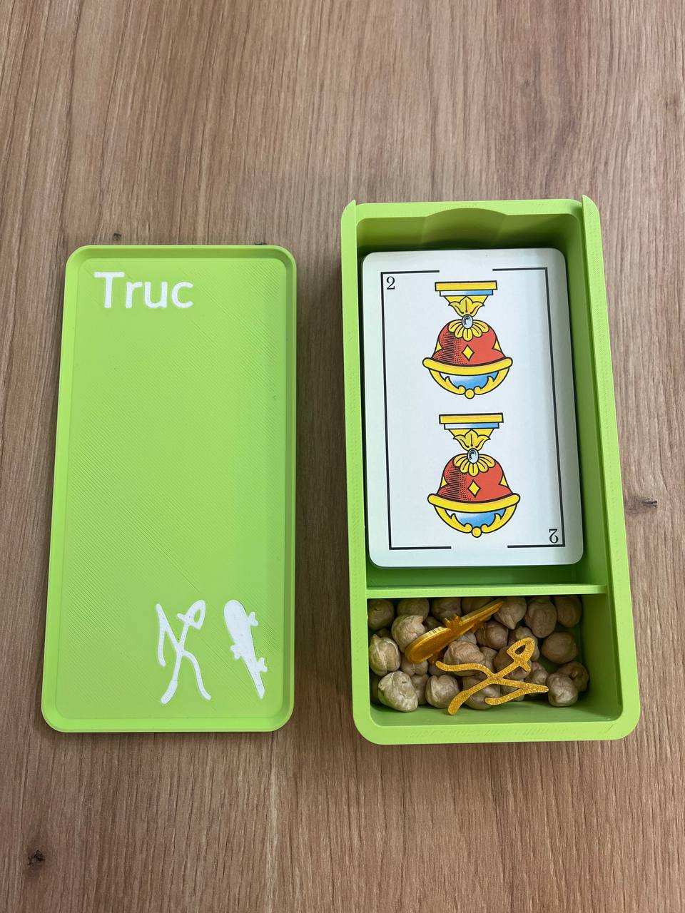 Caja Apilable Baraja Española + Fichas