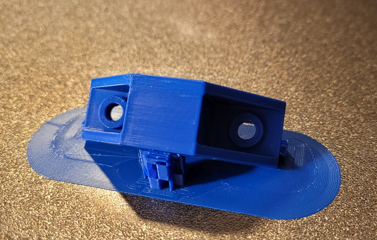 mirror holder for 2020-aluminium profile