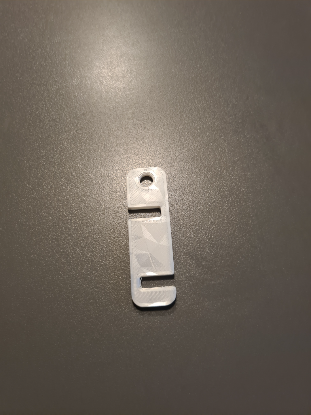 Cable hanger. Flat 2-core cable