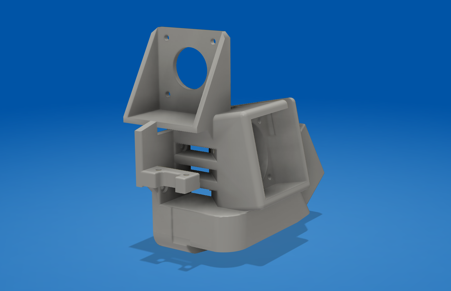Direct drive mount with CR touch, noctua fans for Linear rail