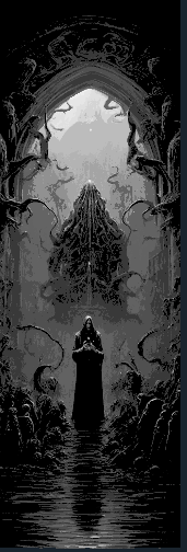 Gothic Horror Bookmarks set of 3 - Cthulho Lovecraftian Designs