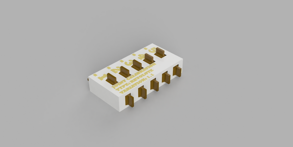 Print-In-Place Revolute Joint Calibration