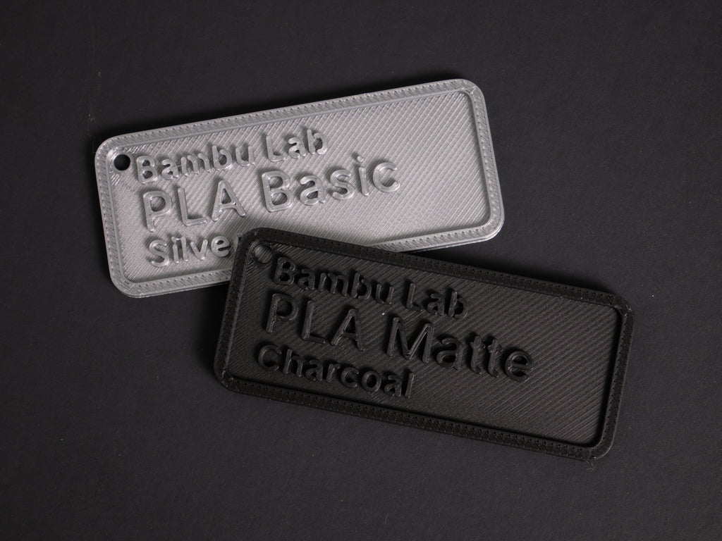 Minimal Filament Swatch, Customizable