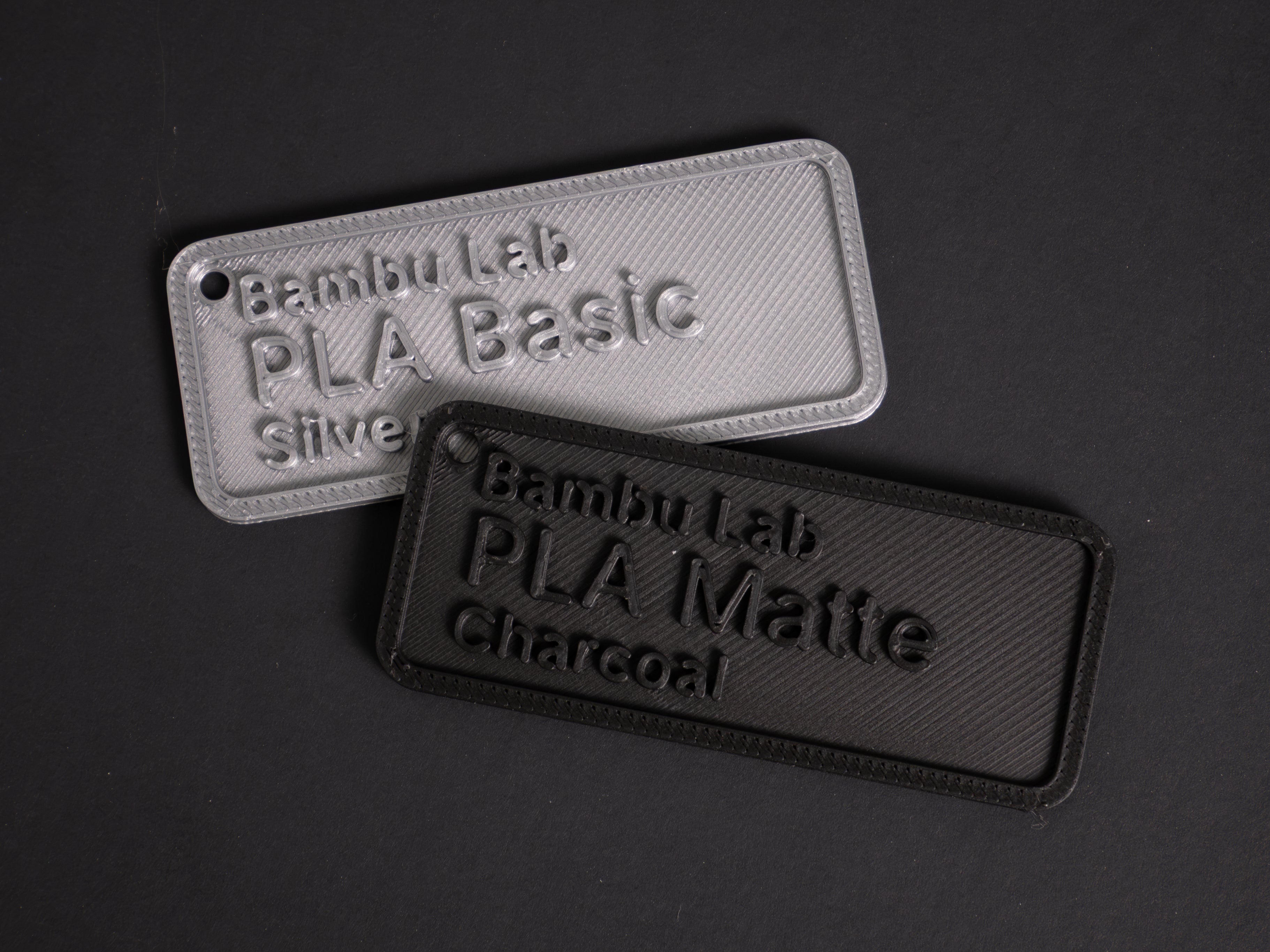 Minimal Filament Swatch, Customizable